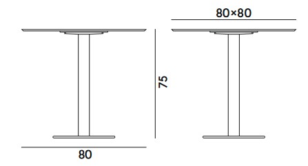 Dimensiones de la silla Doll de Billiani