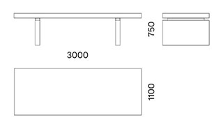 Mesa Big Capo D'opera sizes