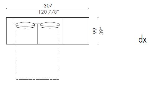 CompL4kubic-sofacama-Desiree-Dimensioni