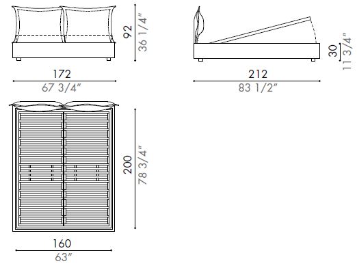 160Vanity-camadoble-Desiree-dimensionescontenidor