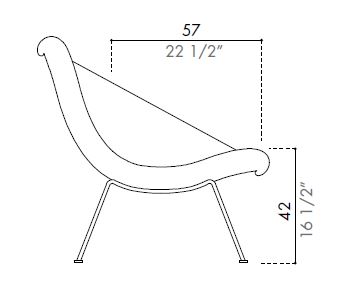 nestOne-sillon-Desiree-dimensions