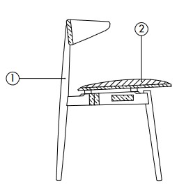 Características de la Silla Tè Désirée width=