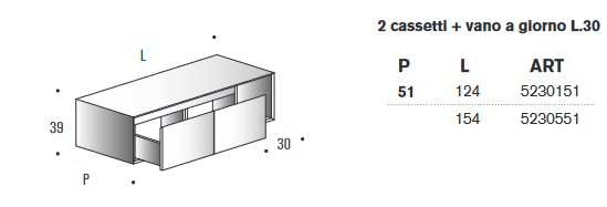 Mueble de baño Crio Edoné medidas