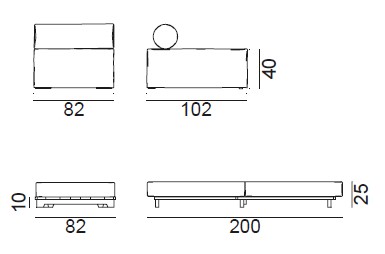 pouf-letto-kubo-gervasoni-dimensioni