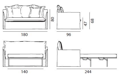 sofa-cama-ghost-gervasoni-dimensiones