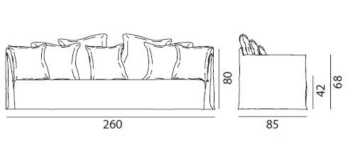 sofa-ghost-gervasoni-dimensiones