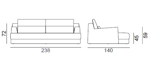 sofa-loll-gervasoni-dimensiones