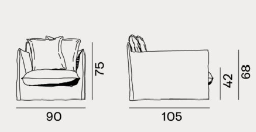 sillon-ghost-gervasoni-dimensiones