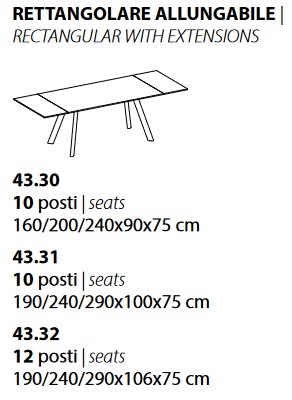 Dimensiones de la Silla Spirit de Ingenia Casa Bontempi