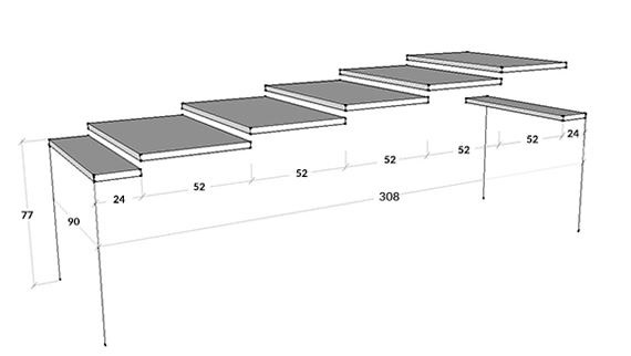 mesa-consola-sciabola-itamoby-dimensiones
