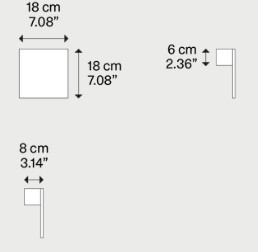 Dimensiones de la Lámpara Puzzle Lodes