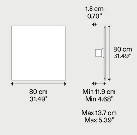 Dimensiones de la Lámpara Puzzle Mega Lodes