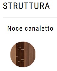 Libreria Random Wood MDF Italia acabados