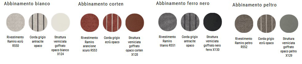 Sillón Arpa MDF Italia acabados