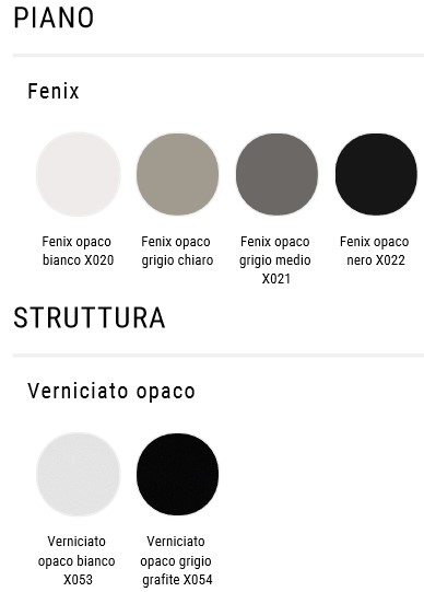 Escritorio 20.Venti MDF Italia acabados