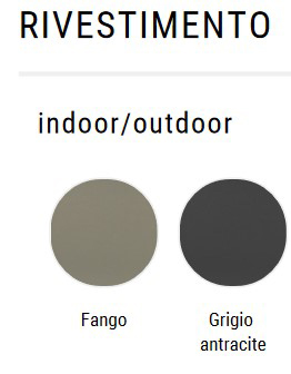 Silla Flow Filo MDF Italia Outdoor acabados