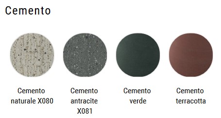 Mesa Rock MDF Italia acabados