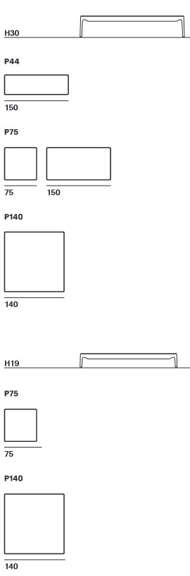 Mesa De Centro Yale MDF Italia medidas