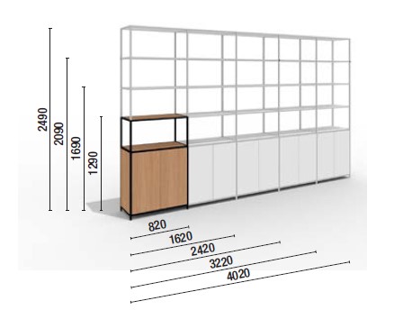 biblioteca-biblos-grid-martex-dimensiones