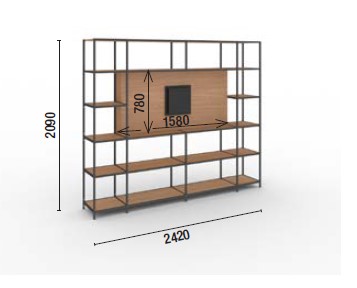 biblioteca-biblos-grid-martex-dimensiones