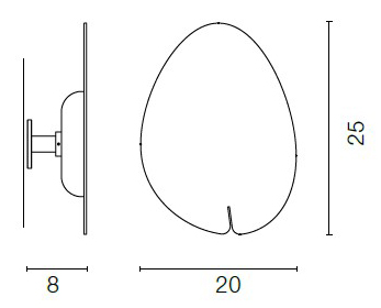 lampara-de-pared-lucciola-martinelli-luce-dimensiones