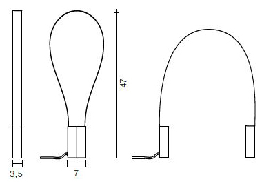 lampara-de-mesa-fluida-martinelli-luce-dimensiones