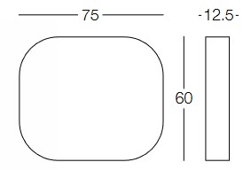 Dimensiones del Espejo Diletta Memedesign