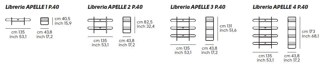 Librería-Apelle Midj-dimensiones