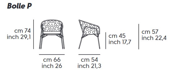 Poltroncina-Bolle-Midj-P-M-TS-dimensioni