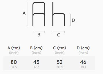 Silla-Joe-Midj-S-M-TS-LG-dimensiones