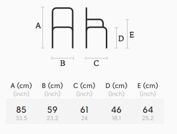 Silla-Lea-Midj-P-M-TS-dimensiones