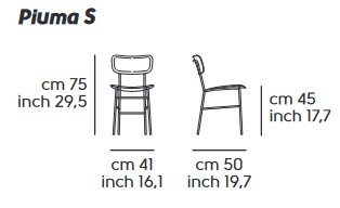 Silla-Piuma-Midj-S-M-CU-medidas