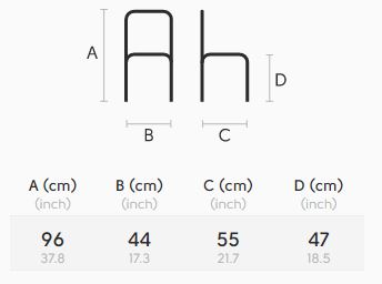 Silla-Nuvola-Midj-SA-M-TS-tamaños width=