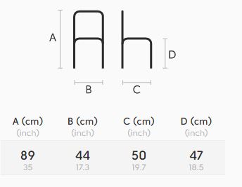Silla-Nuvola-Midj-SB-M-TS-tamaños width=