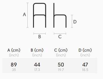 Silla-Nuvola-Midj-SB-R-CU-dimensiones