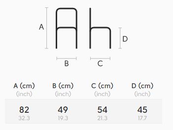 Silla-Ola-Midj-S-M-TS-tamaños width=