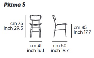 Silla-Piuma-Midj-S-M-TS-medidas