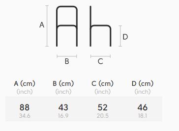 Silla-Silvy-SB-M-TS-midj-dimensioni