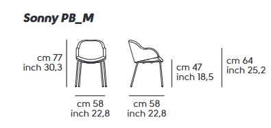 Silla-Sonny-Midj-PB-M-TS-Q-dimensiones