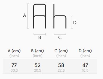 Silla-Sonny-Midj-S-M-TS-M-dimensiones