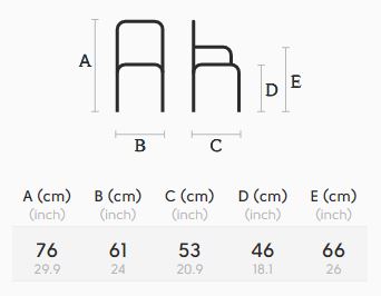 Silla-Suite-Midj-P-L-CU-dimensiones