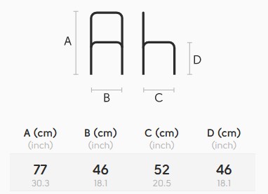 Silla-Trampoliere-Midj-OUT-S-M-dimensiones