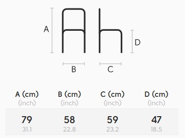 Silla-Wrap-Midj-S-M-TS-dimensiones