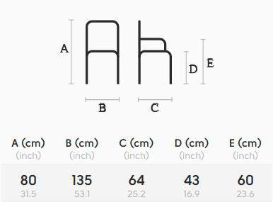 SOFÁ-LEA-DV-M-TS-Midj-dimensiones