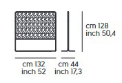 Biombo-Sunrise-Midj-H-128-dimensiones