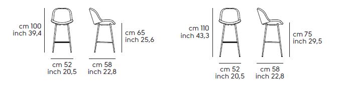 Taburete-Sonny-Midj-H65-H75-dimensiones