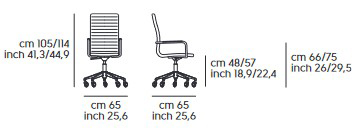 Silla-Star-Midj-DPB-TS-dimensiones