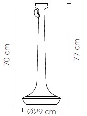 Dimensiones del Separador de Espacios Flamingo