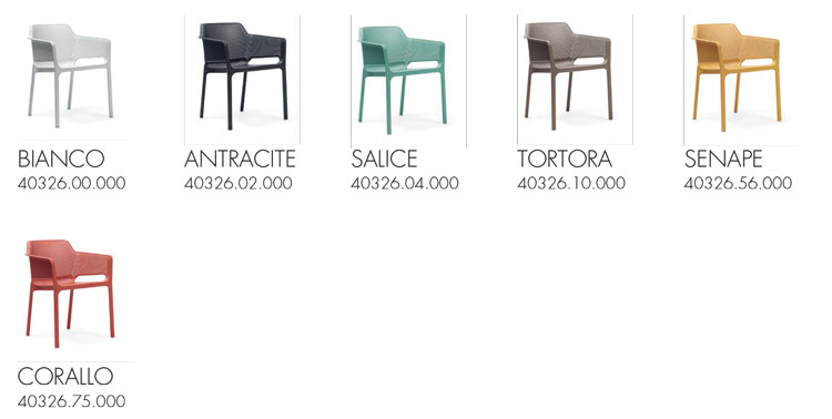 Sillon Net Nardi colores