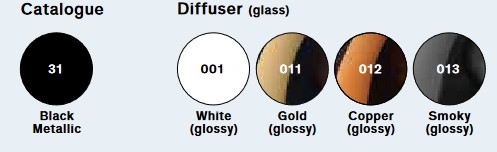 Lampada-Luxy-H0-Glam-Rotaliana-da-parete-finitura-diffusore